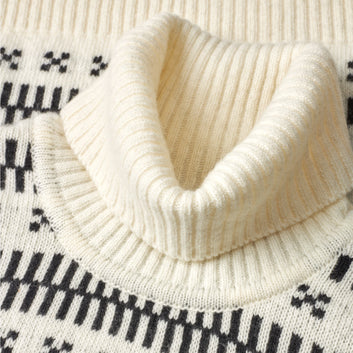 Mads Nørgaard M Lambswool Gustav Iceland Turtle Knit Seedpearl