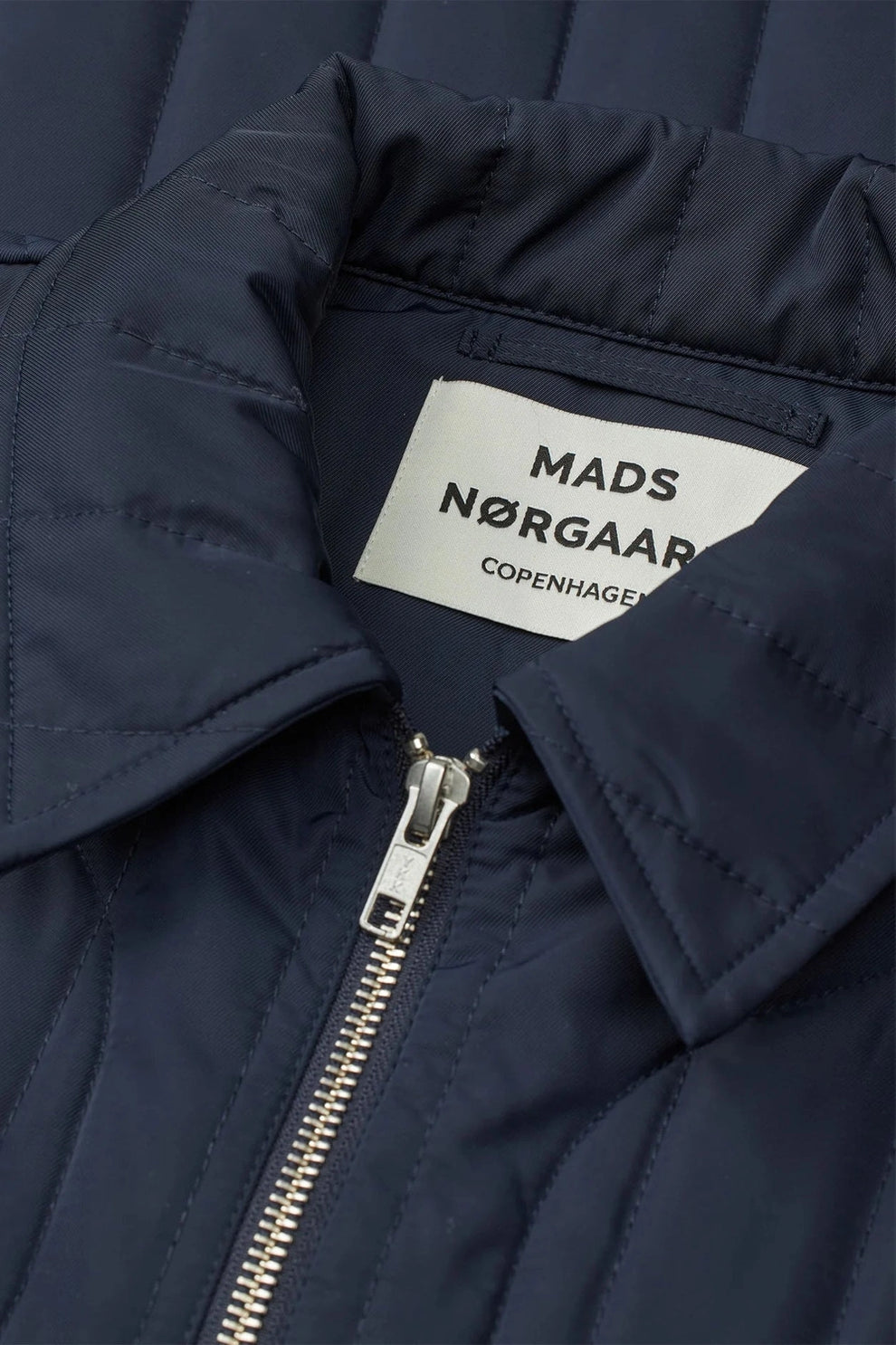 Mads Nørgaard Poly Twill Flora Jacket Sky Captain