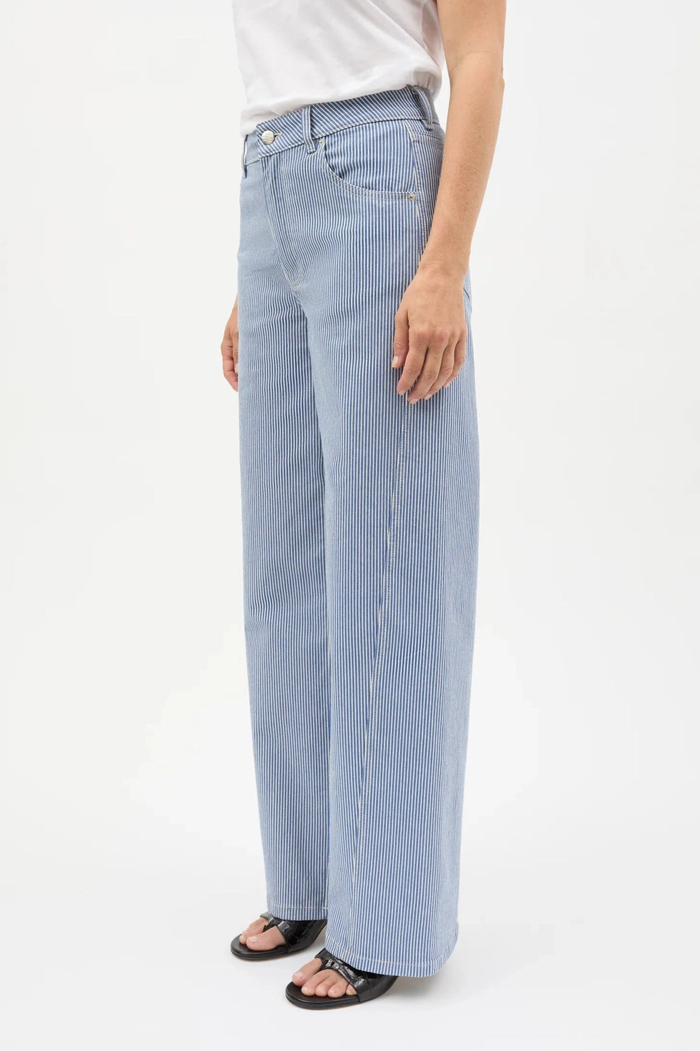 Mads Nørgaard W Hickory Punk Christel Jeans Bright Cobalt