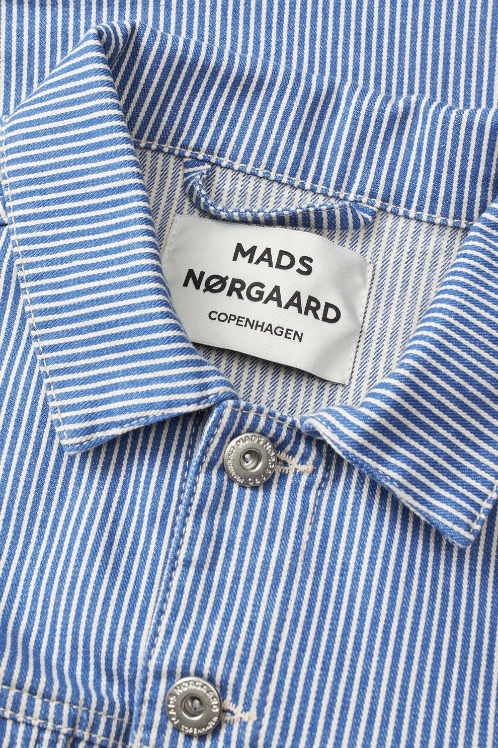 Mads Nørgaard W Hickory Punk Demi Jacket Bright Cobalt