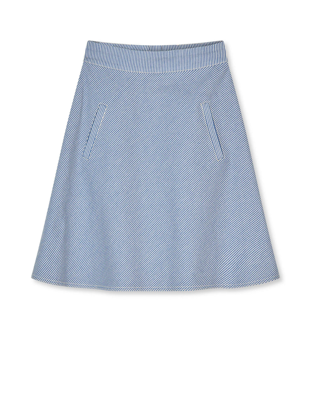 Mads Nørgaard W Hickory Punk Stelly SkirtBright Cobalt