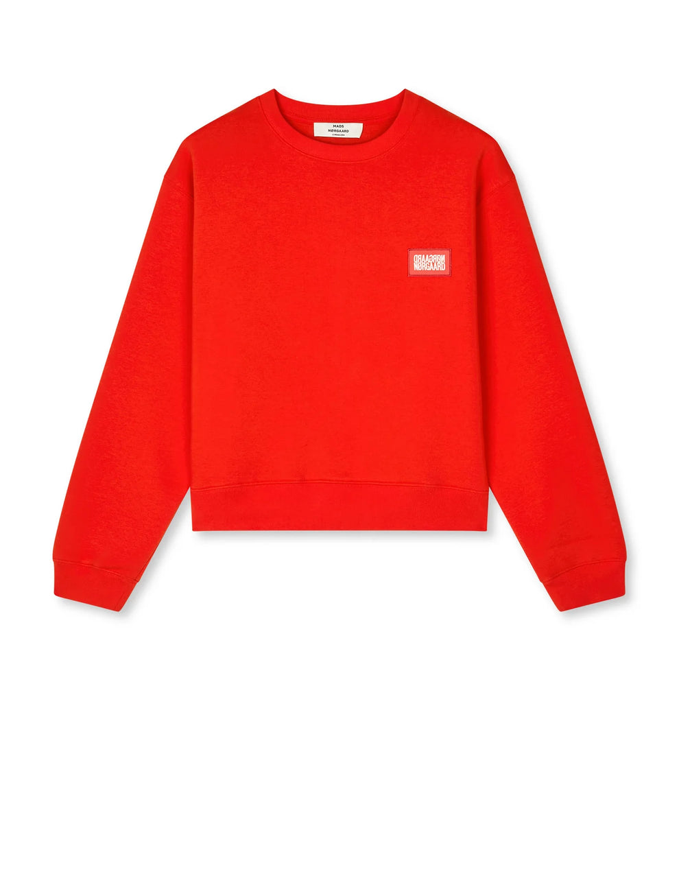 Mads Nørgaard Standard Taylor Sweatshirt Fiery Red