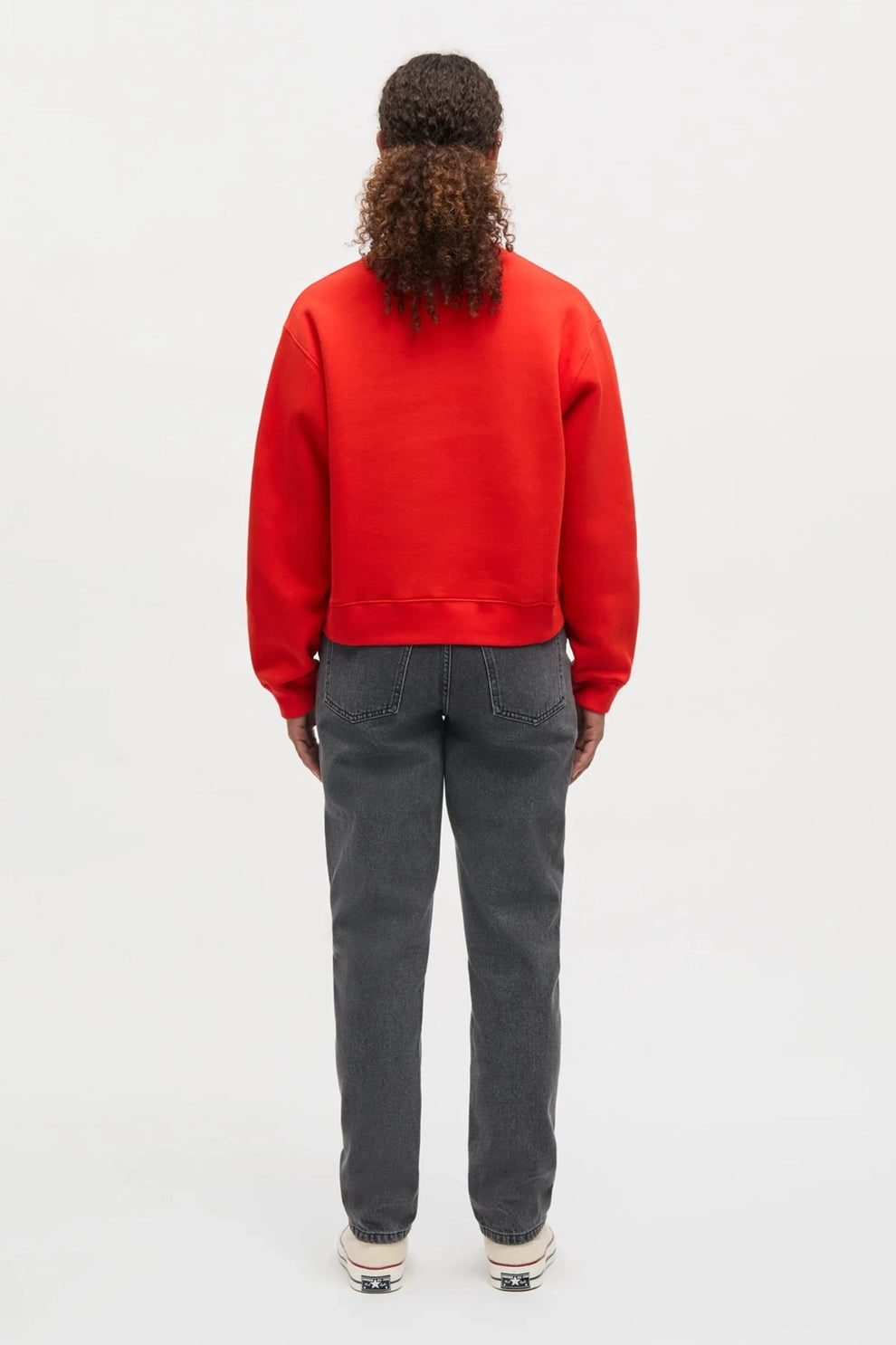 Mads Nørgaard Standard Taylor Sweatshirt Fiery Red