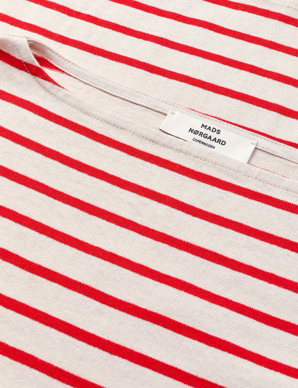 Mads Nørgaard W Pablo Gabi Tee LS Vanilla Ice /Fiery Red