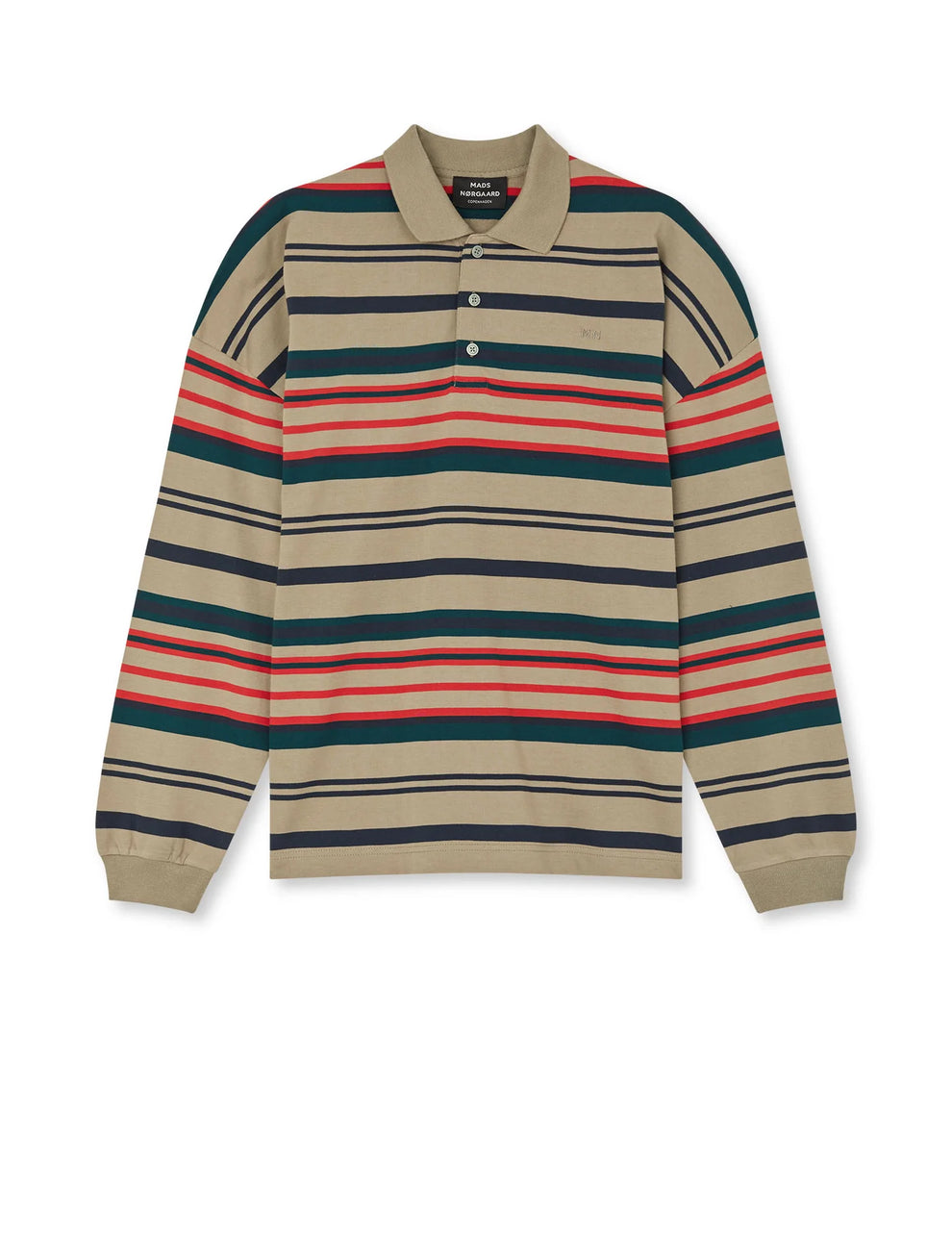 Mads Nørgaard M Polo Sweat Overland Trek Multi