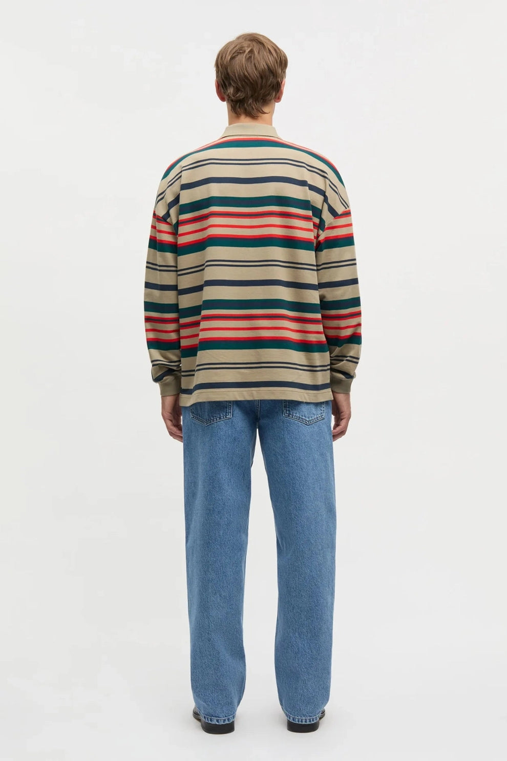 Mads Nørgaard M Polo Sweat Overland Trek Multi