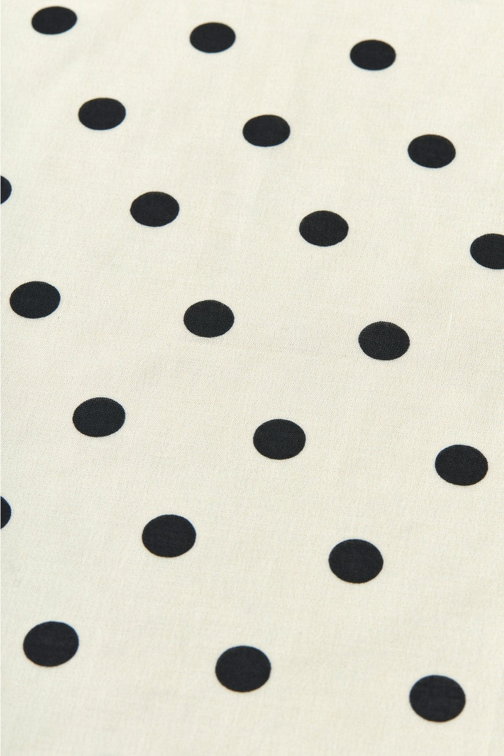 Mads Nørgaard Soft Cotton Self Dot Scarf AOP Black