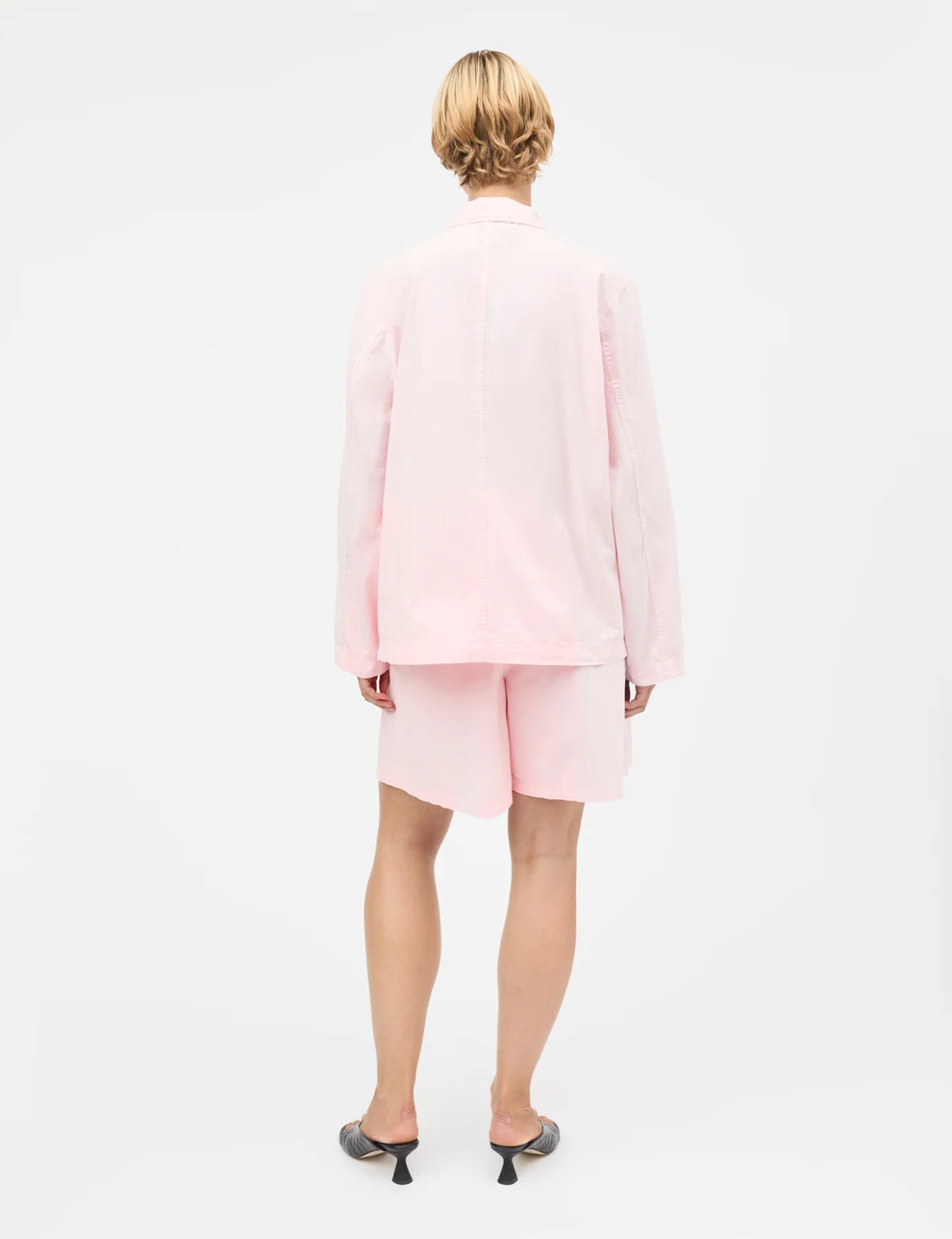 Mads Nørgaard W Dyed Weave Fever Blazer Icy Pink