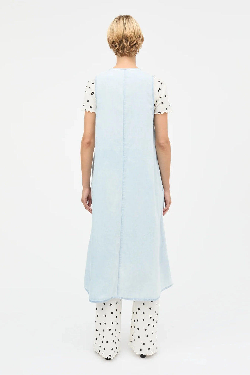 Mads Nørgaard W Pointella Volan Pants Vanilla Ice