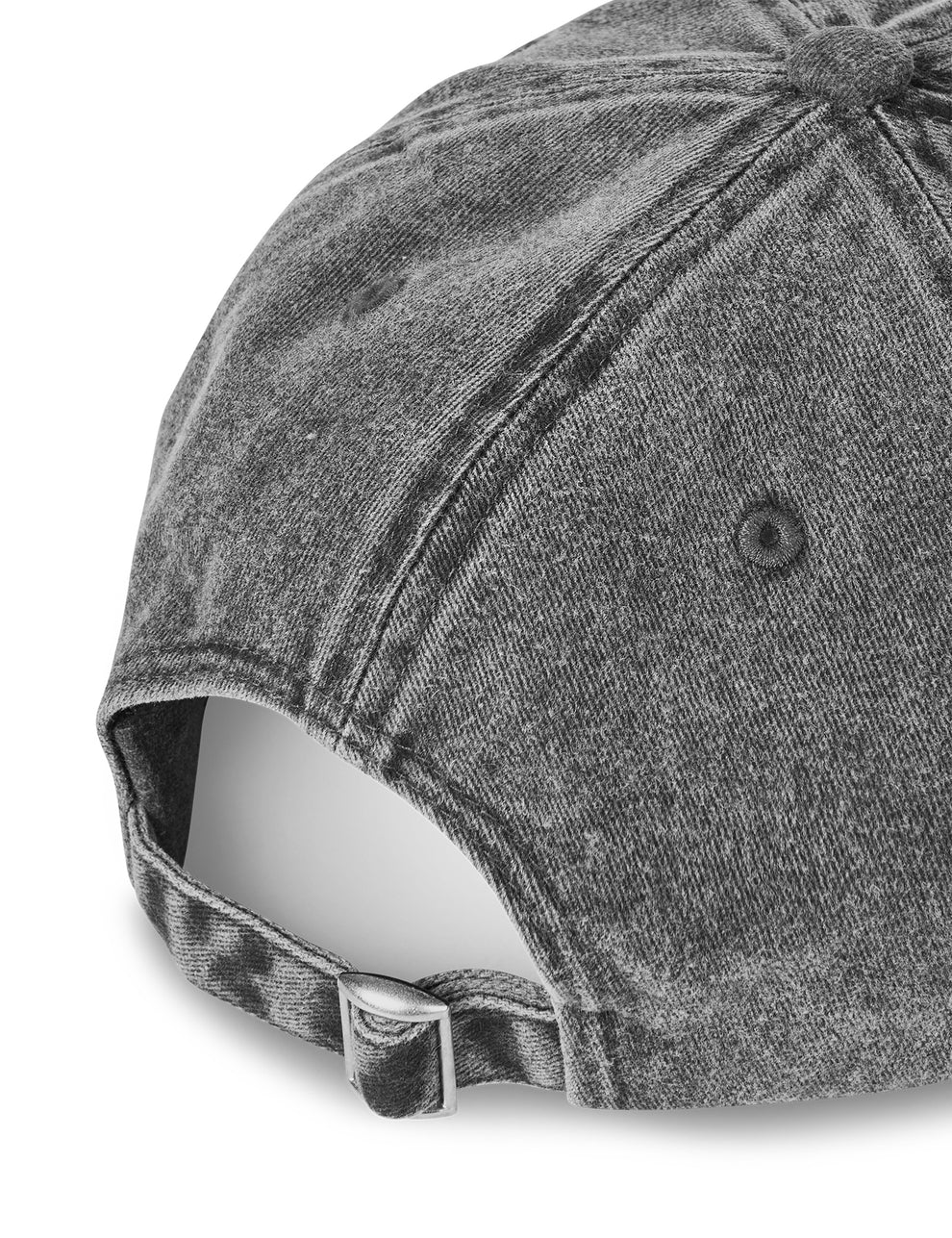 Mads Nørgaard Washed Cotton Twill Coal Cap Black OS