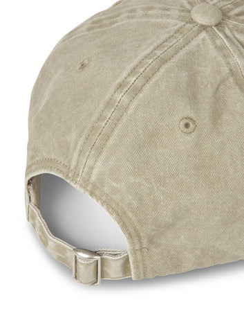 Mads Nørgaard Washed Cotton Twill Coal Cap Overland Trek OS