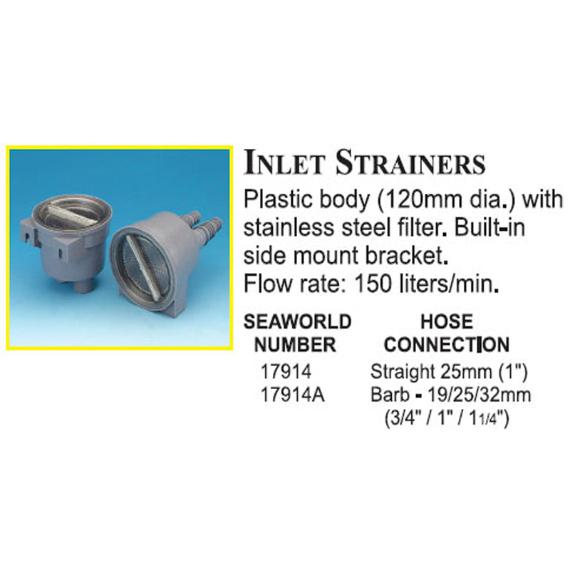 Seaworld Søvandsfilter 150 ltr./t. Gennemløb