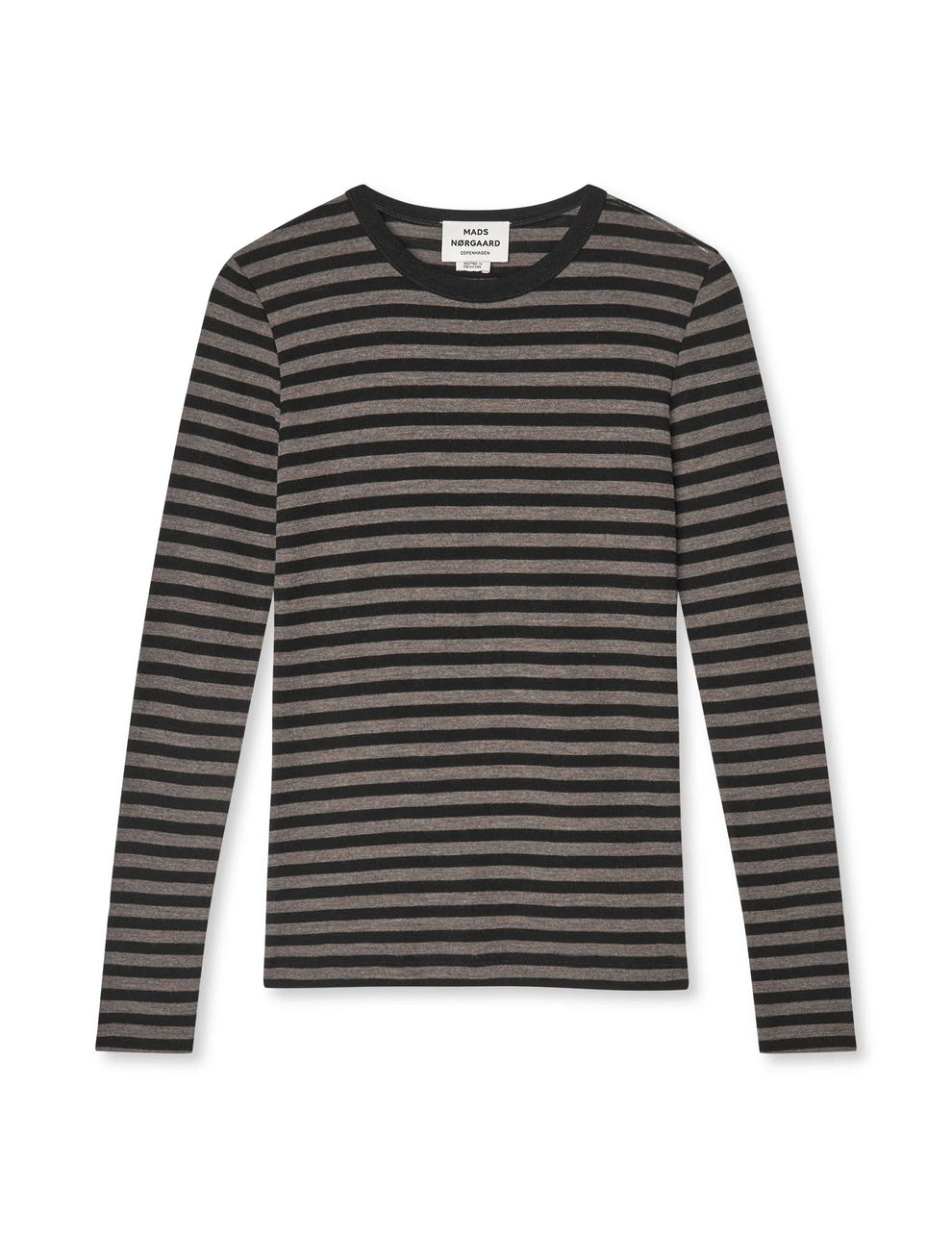 Mads Nørgaard W Fine Wool Sharon Knit Black Cocoa