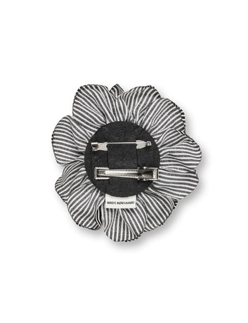 Mads Nørgaard W Rose Brooch Black OS