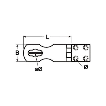 Overfald, Rustfrit Stål