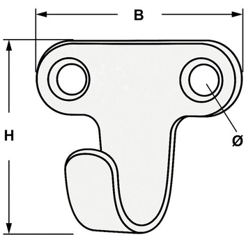 Krog Rustfri for Opbevaringsnet