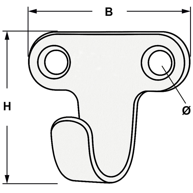Krog Rustfri for Opbevaringsnet