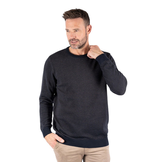 Pre End Viggo O Knitwear Dark Navy
