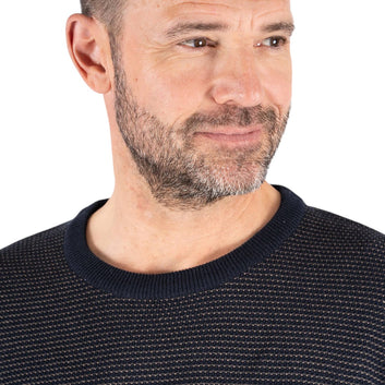 Pre End Viggo O Knitwear Dark Navy