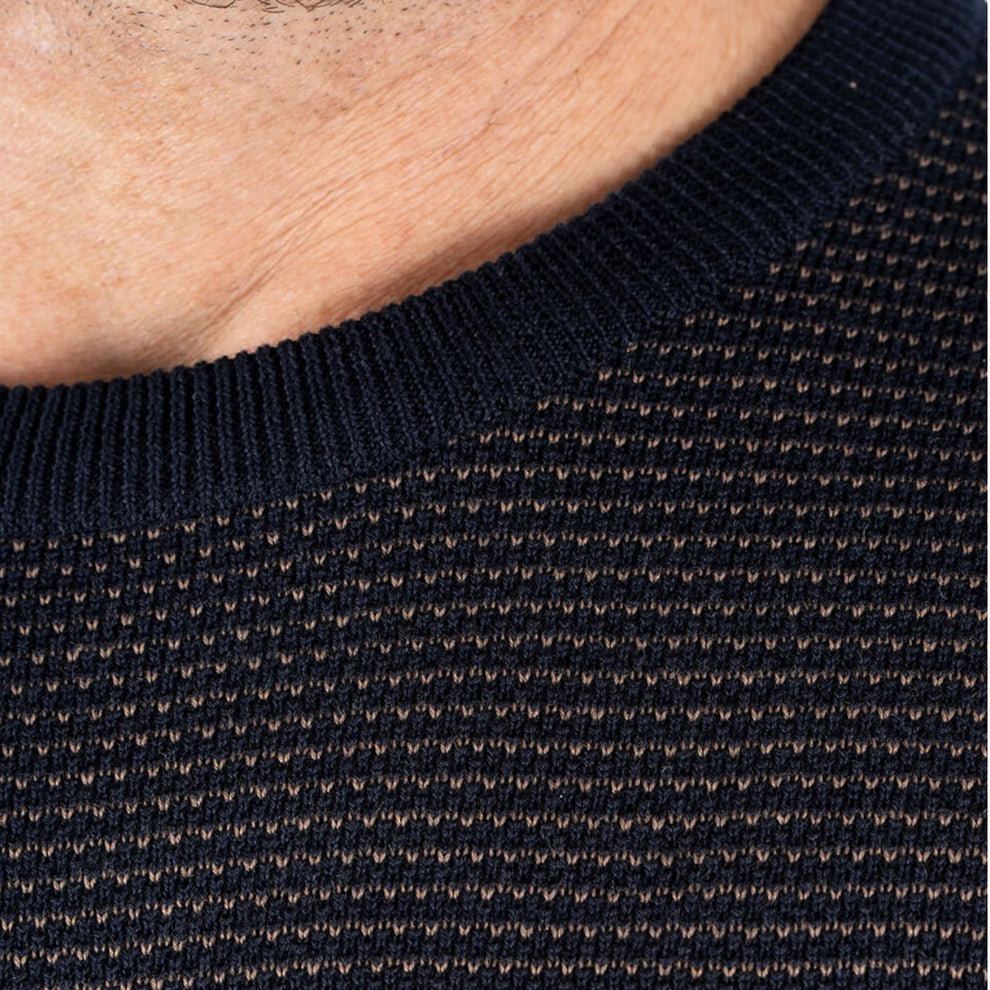Pre End Viggo O Knitwear Dark Navy