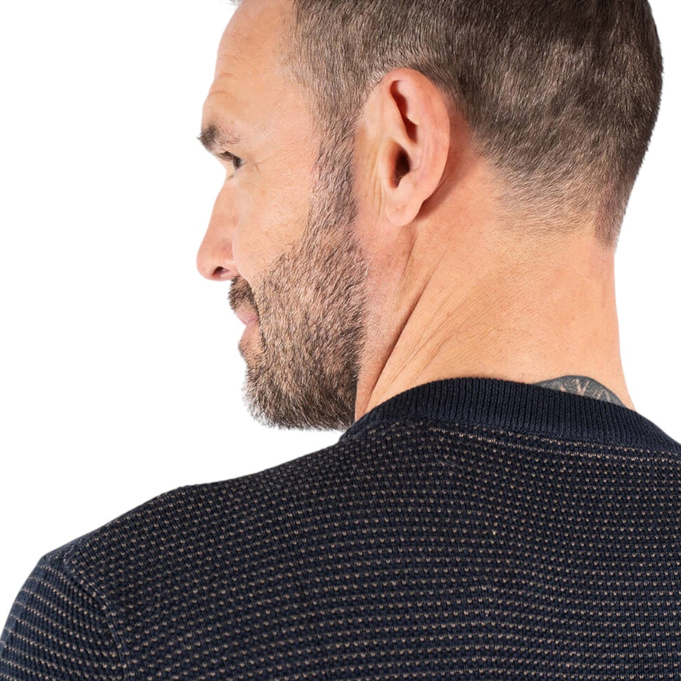 Pre End Viggo O Knitwear Dark Navy