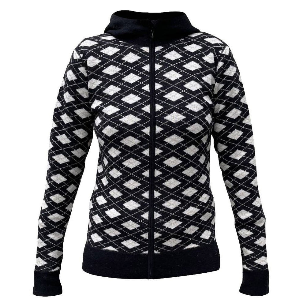 Blue Sporstwear W Harlekin Strik Hoodie