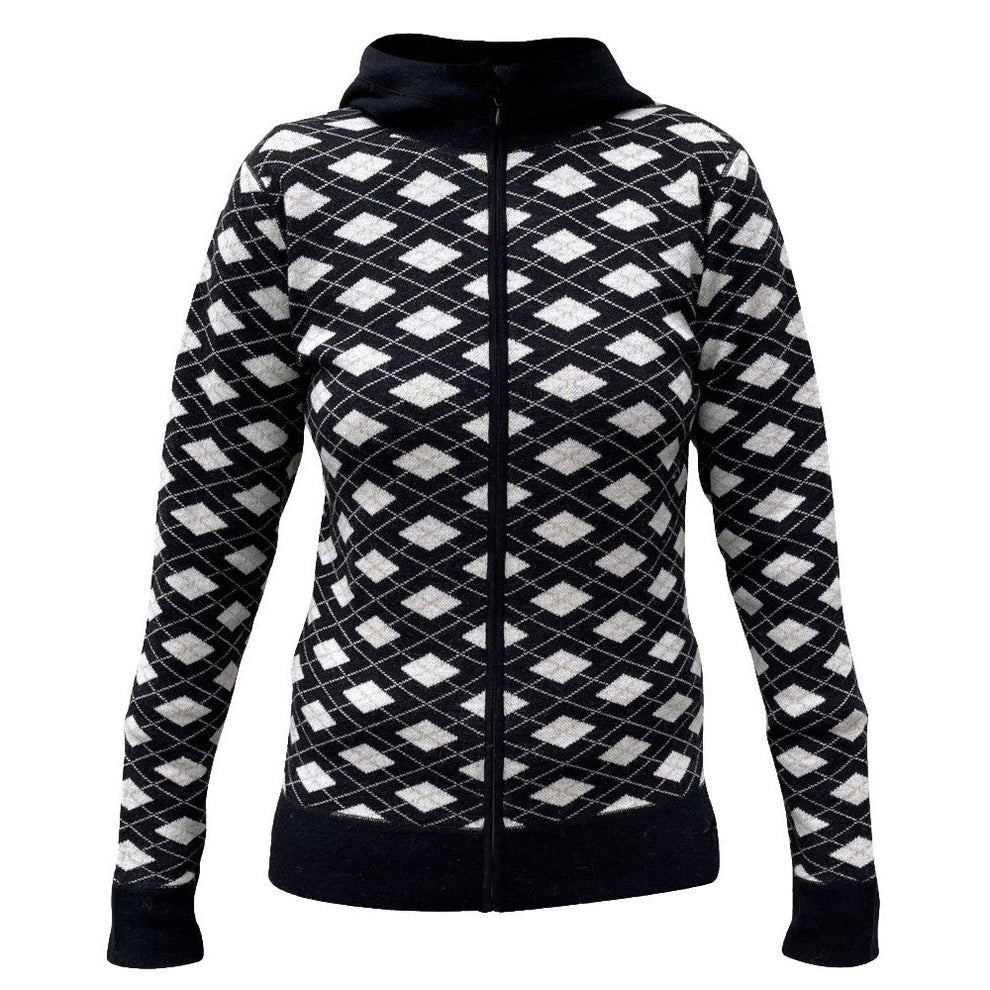 Blue Sporstwear W Harlekin Strik Hoodie