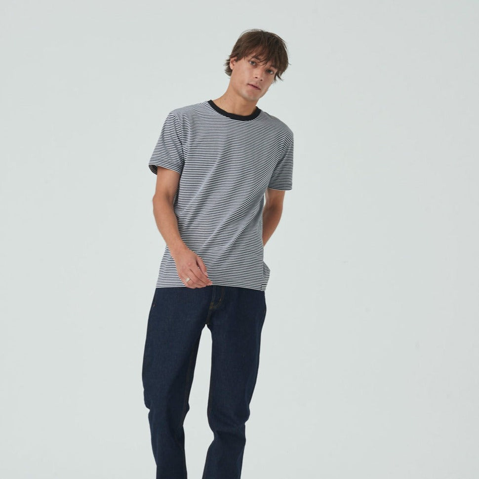 Mads Nørgaard M Organic Mini Thor T-Shirt Black White