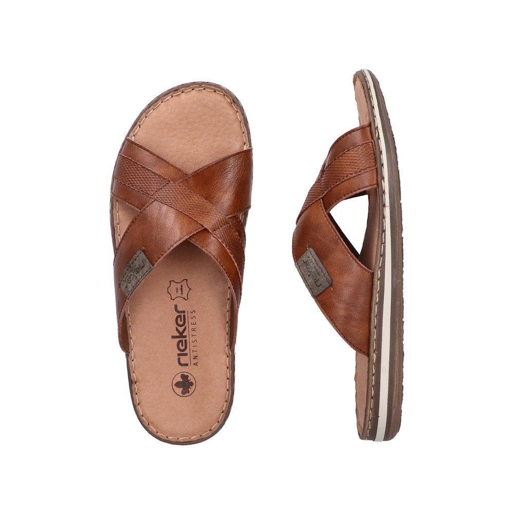 Rieker M Sandaler Brown - 21082-24