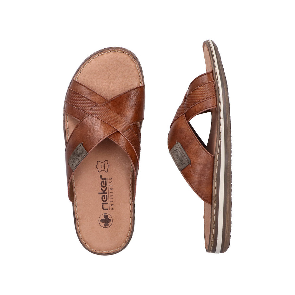 Rieker M Sandaler Brown - 21082-24