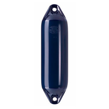Polyform Fender lang "F" blå med blå/sort top