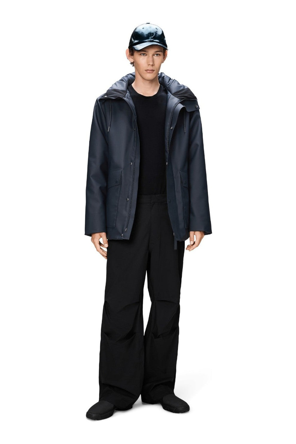 Rains Nome Parka W3T3 Navy
