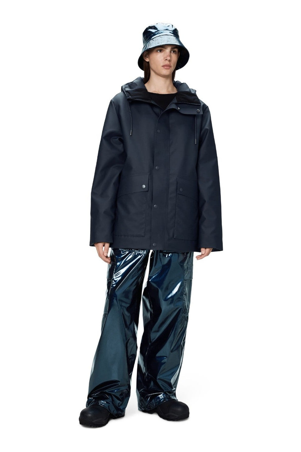 Rains Nome Parka W3T3 Navy