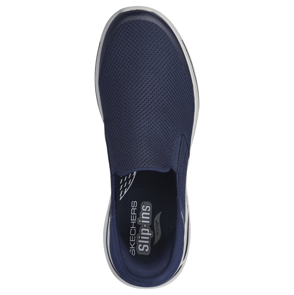 Skechers M Go Walk Arch Fit Slip In Navy