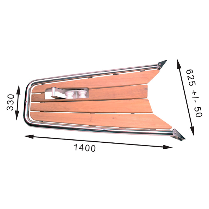 Stævnplatform GPT14042 m/ankerrulle