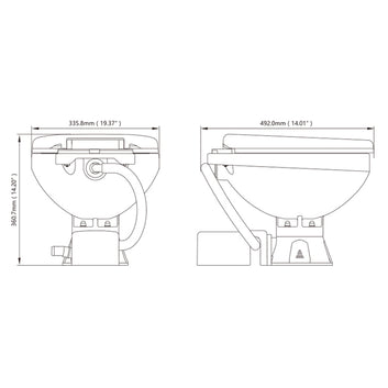 Seaflo El-Toilet Standard