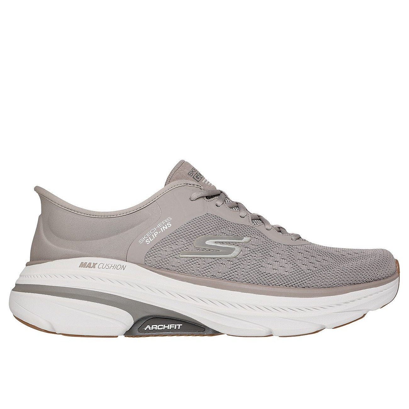 Skechers M Max Cushioning Arch Fit 2.0 Sneakers - Taupe