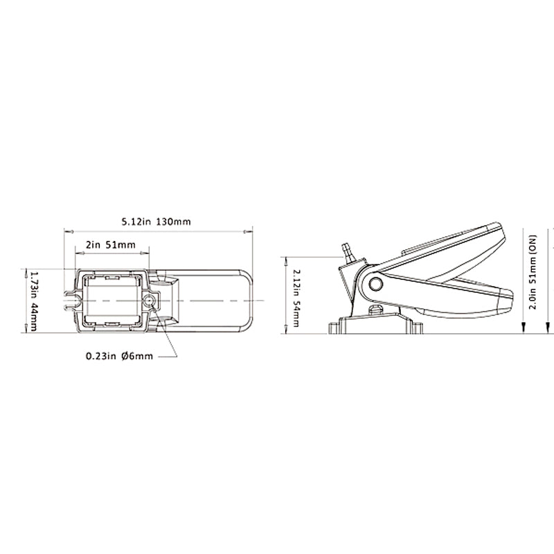 Flydekontakt, 12 / 24 Volt