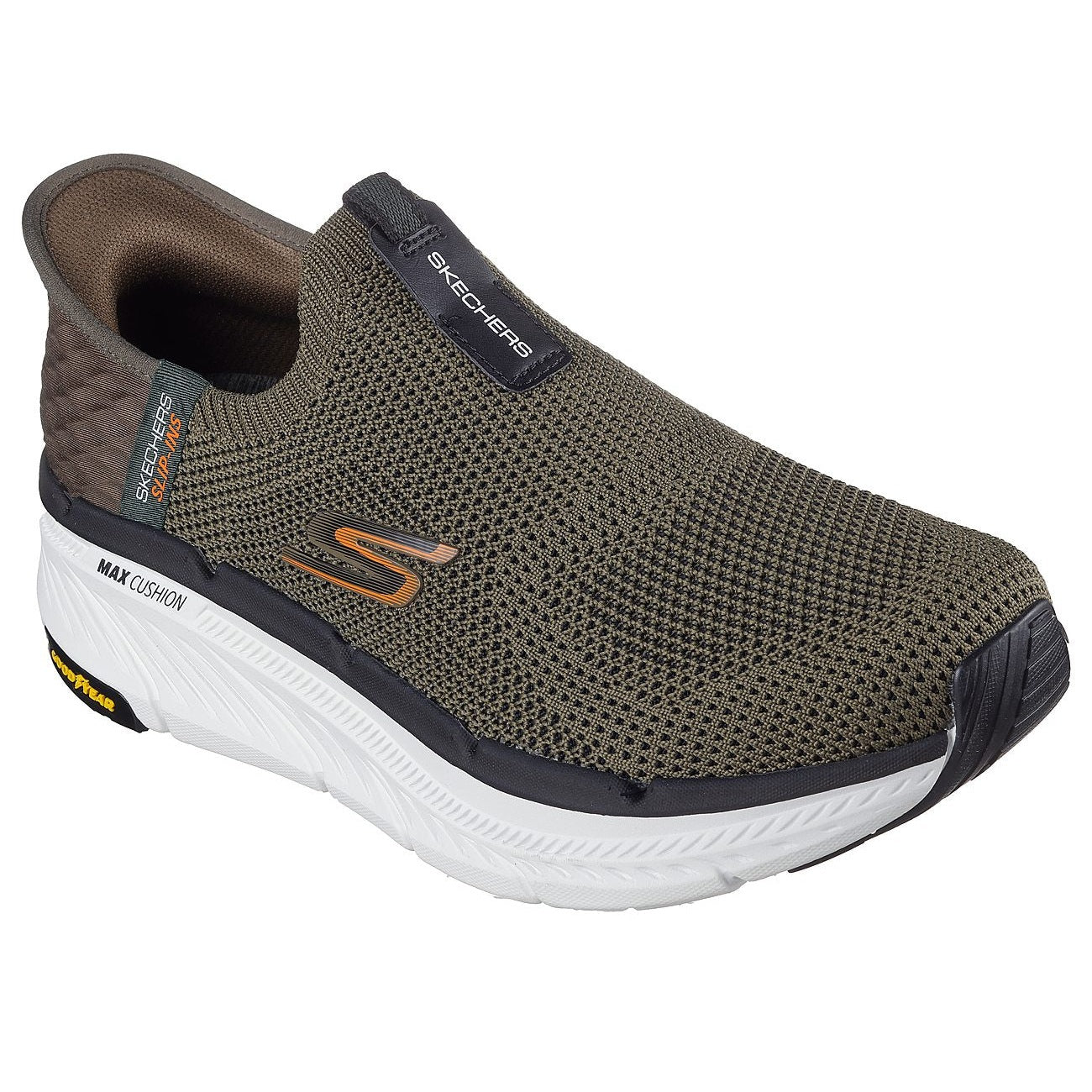 Skechers M Max Cushioning Premier 2.0 Sneakers - Olive/Black