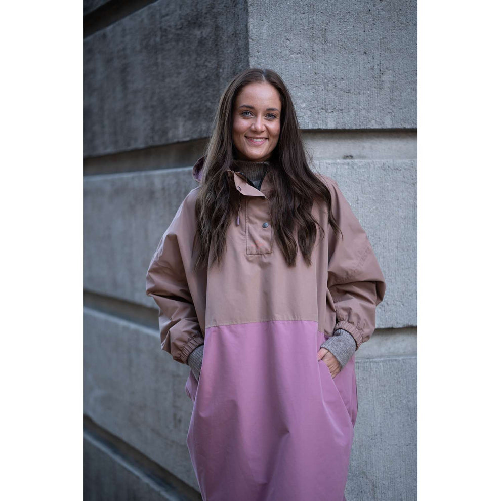 Kopenhaken W Ava Ladies Rain Poncho Deco Rose