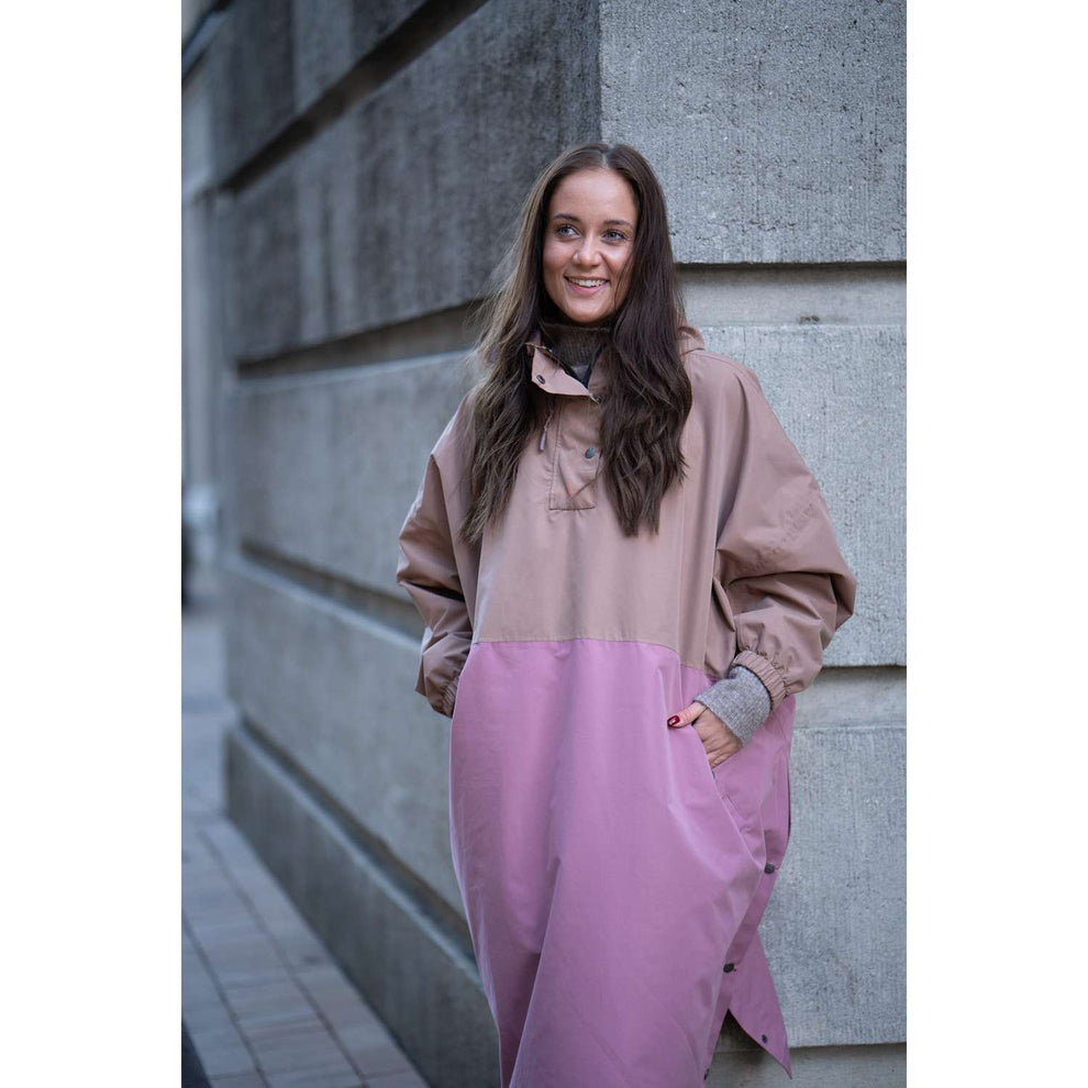 Kopenhaken W Ava Ladies Rain Poncho Deco Rose