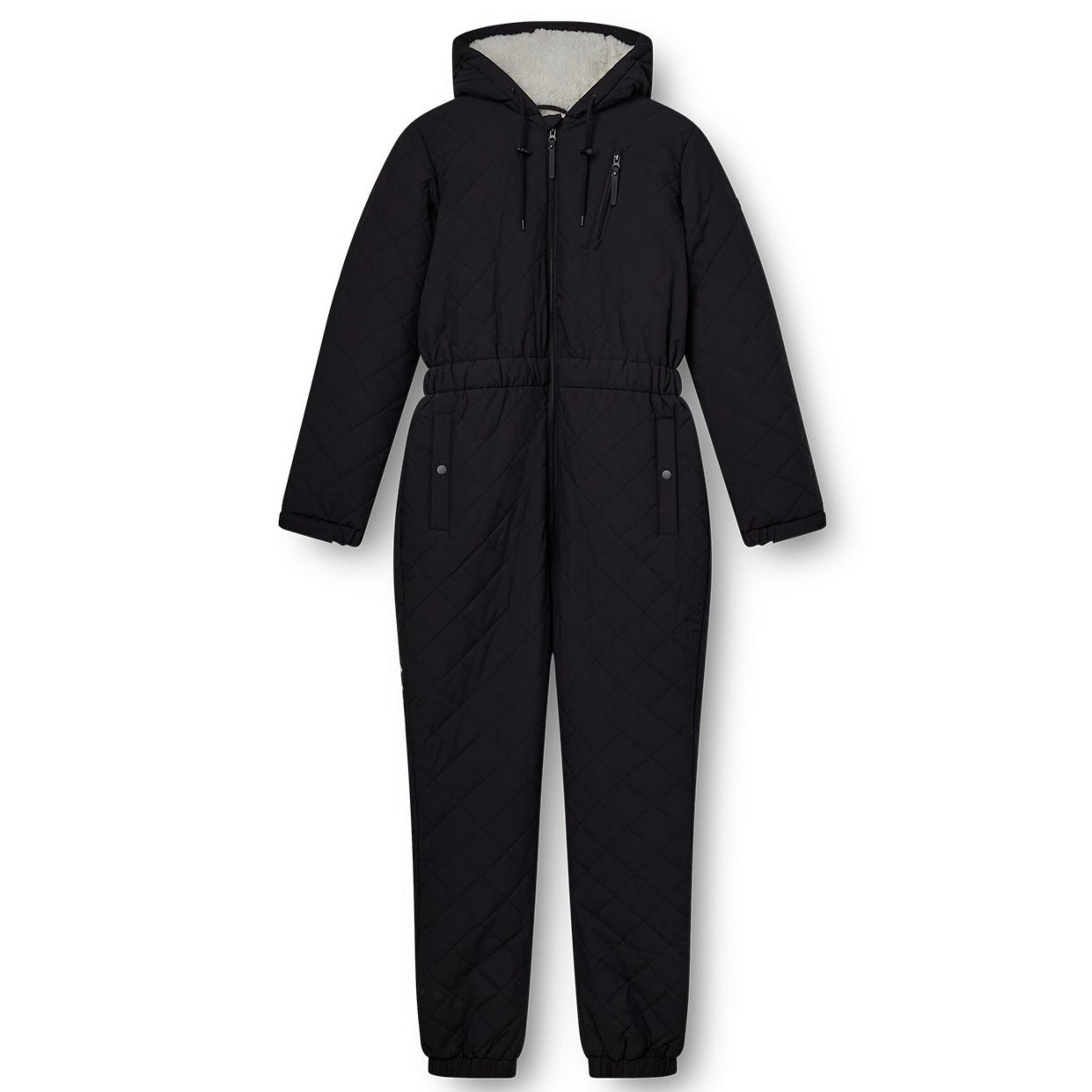 Kopenhaken W Icy Ladies Quilt Jumpsuit Black