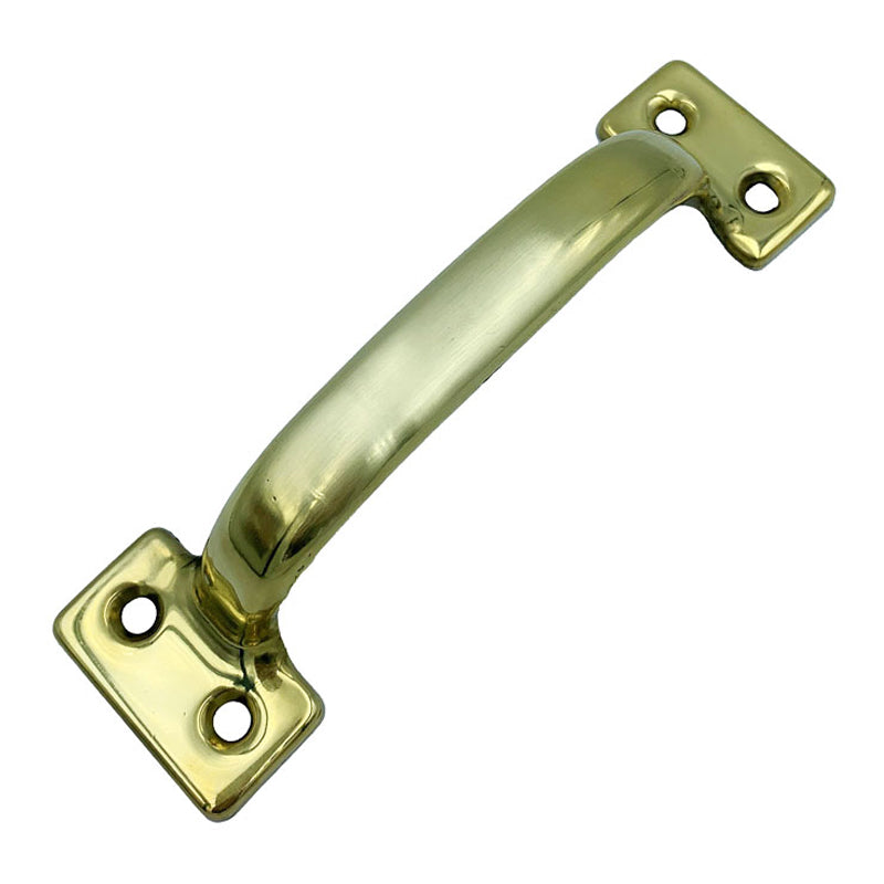 Håndtag poleret messing