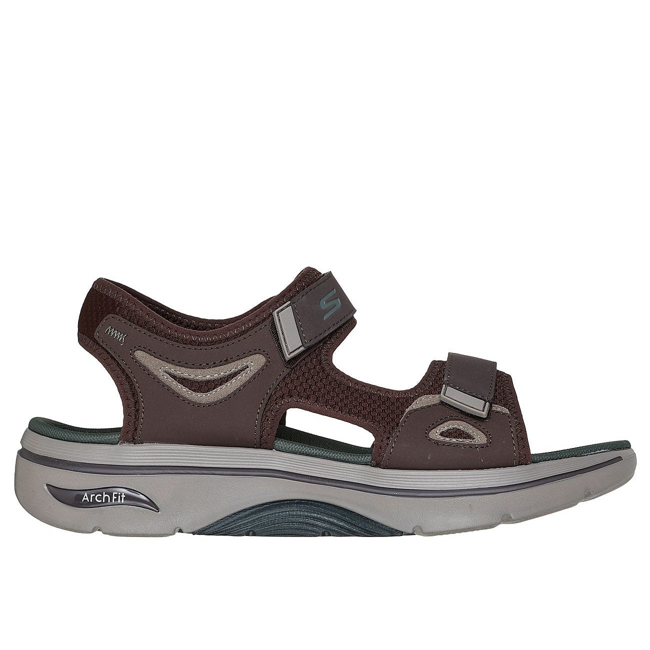 Skechers M Go Walk Arch Fit 2.0 Sandal - Brown