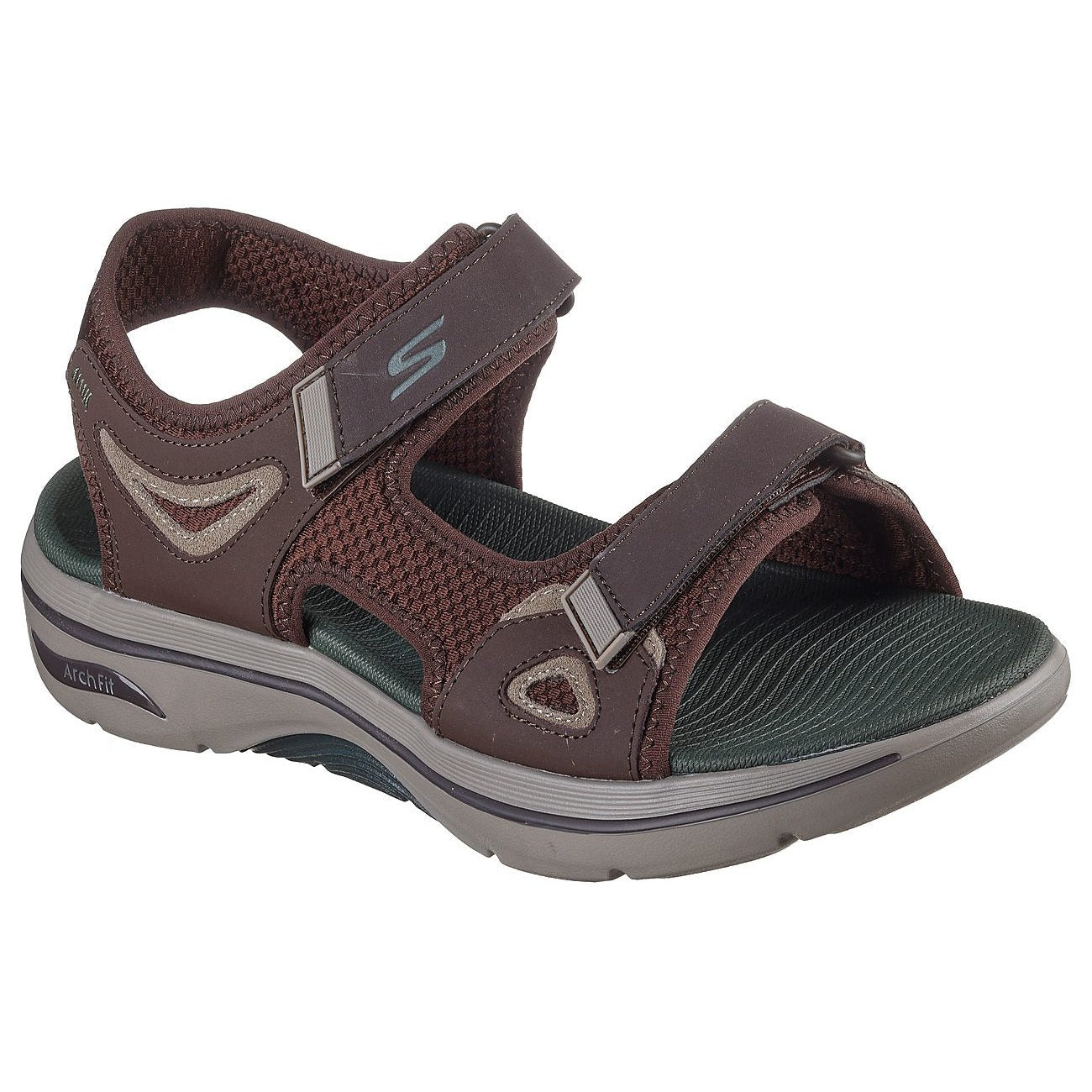 Skechers M Go Walk Arch Fit 2.0 Sandal - Brown