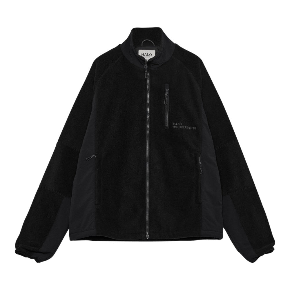 Halo Windproof Teddyfleece Jacket Black