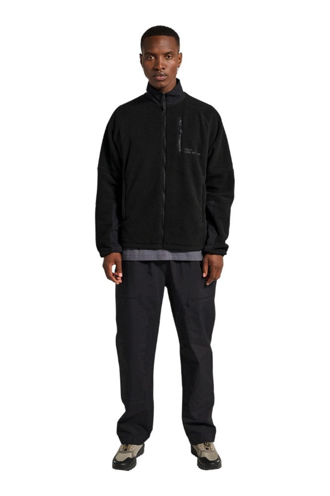 Halo Windproof Teddyfleece Jacket Black