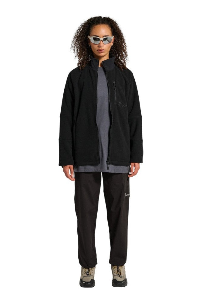Halo Windproof Teddyfleece Jacket Black