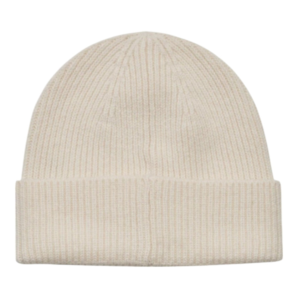 Halo Wool Rib Beanie Oyster Gray