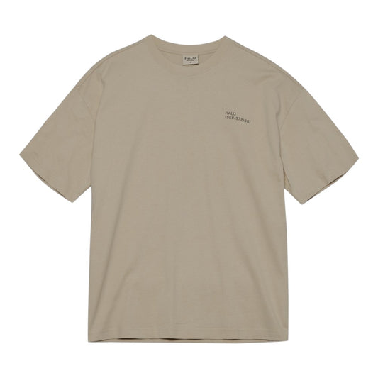 Halo Graphic Boxy T-Shirt Oyster Grey Asphalt